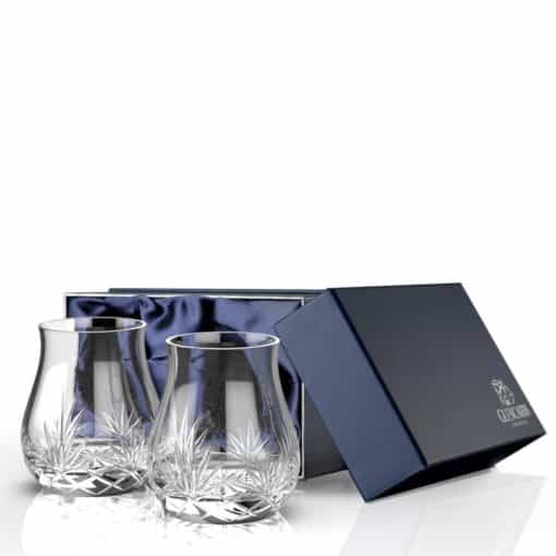 Cut Glencairn Mixer Set of 2 | Whisky gifts, Crystal Glassware